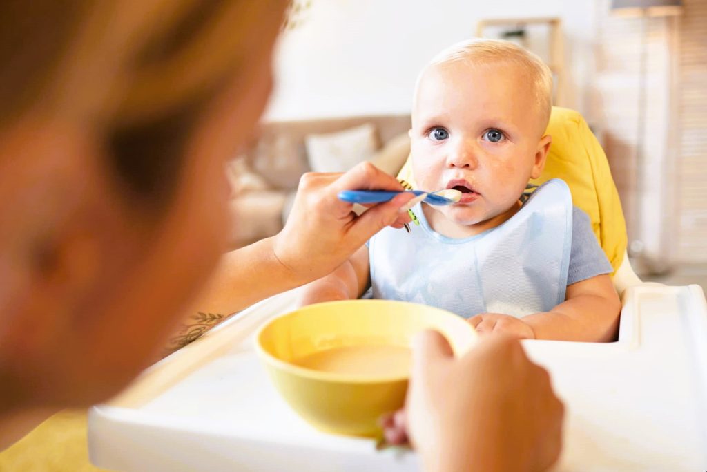 Pautas alimentarias para bebés de 6 meses