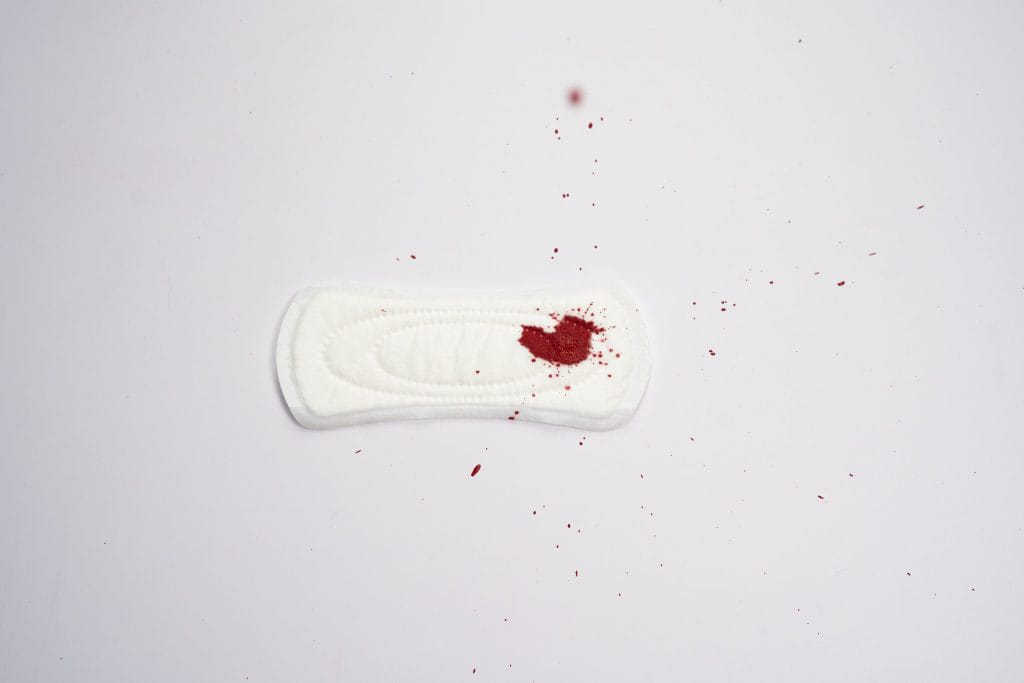 Sangrado durante la menstruacion